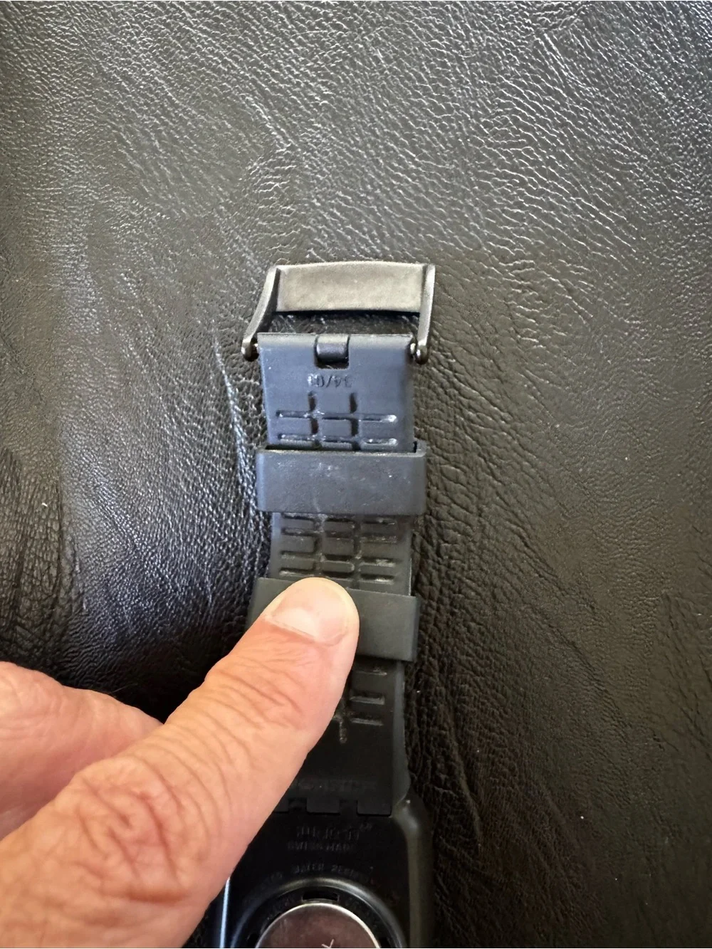 Swatch Touch Camouflage Digital Silicone Smartwatch - Gray & Green & Yellow